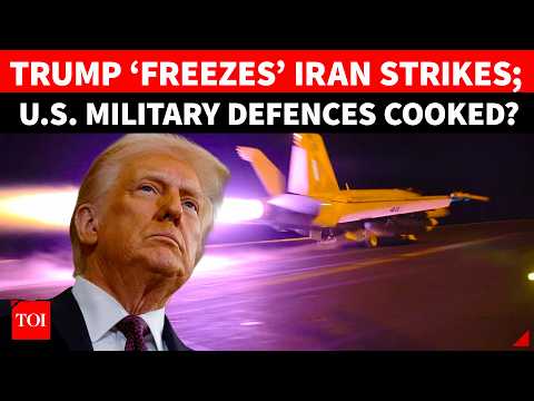 US Defences TAPPED OUT? ‘Halt Iran Strikes Now’: Trump Hits Brakes As IRGC Drains Missile Stockpile