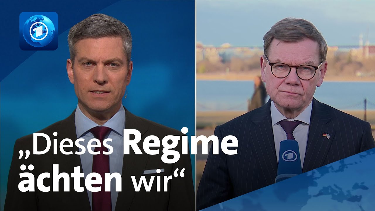Wadephul: Führung im Iran am Ende | tagesthemen-Interview