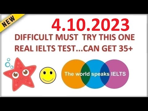 🎤🎧 REAL NEW BRITISH COUNCIL IELTS LISTENING PRACTICE TEST 2023 WITH ANSWERS - 4.10.2023