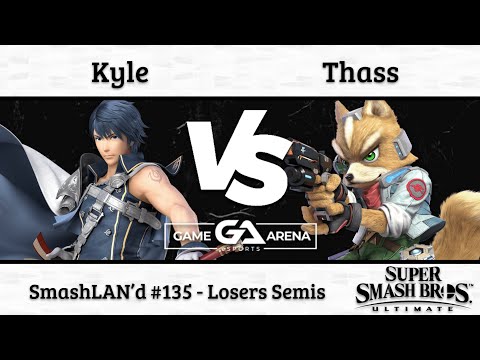 SmashLAN'd 135: Kyle (Chrom) vs. Thass (Fox) - Losers Semis