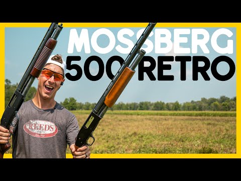 Mossberg 500 Retro 12ga Pump Shotgun Action Review
