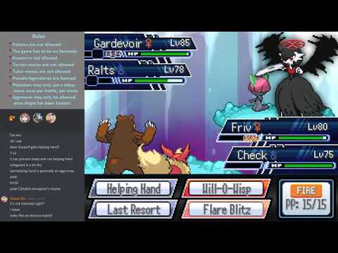 Pokemon Rejuvenation - How to beat AOD gardevoir without EVs & IVs