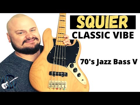 Squier Classic Vibe '70s Jazz Bass V 2019 Natural image 14