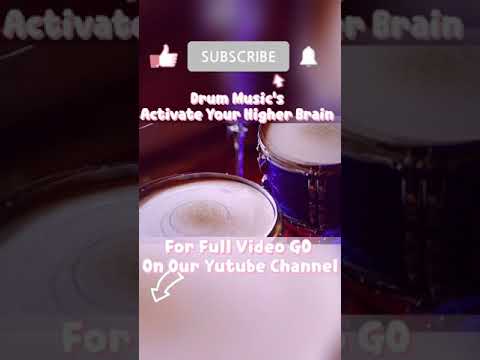 Hang Drum + Shamanic Drum || Activate Your Higher Mind [432Hz] || Trance Meditation Music | #shorts