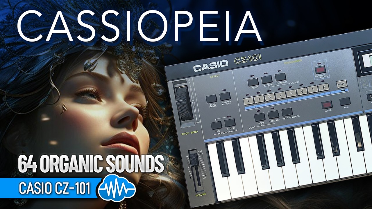 LFO072 - Cassiopeia - Casio CZ-101 ( 64 presets ) - Video Preview 1