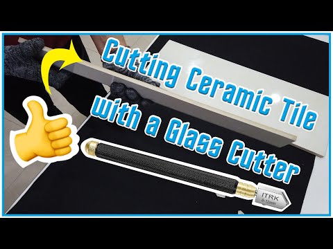 Cutting Ceramic Tile with a Glass Cutter_Camdios