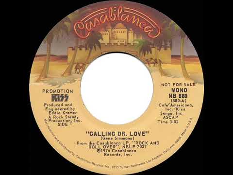 1977 Kiss - Calling Dr. Love (mono radio promo 45)