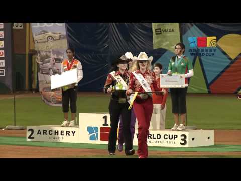 Archery World Cup 2011- Stage 3 - Ind. W. Podium