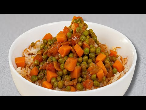 Egyptian Peas and Carrots Stew (Besilla) Vegan Recipe | بازلاء | The Egyptian Cook