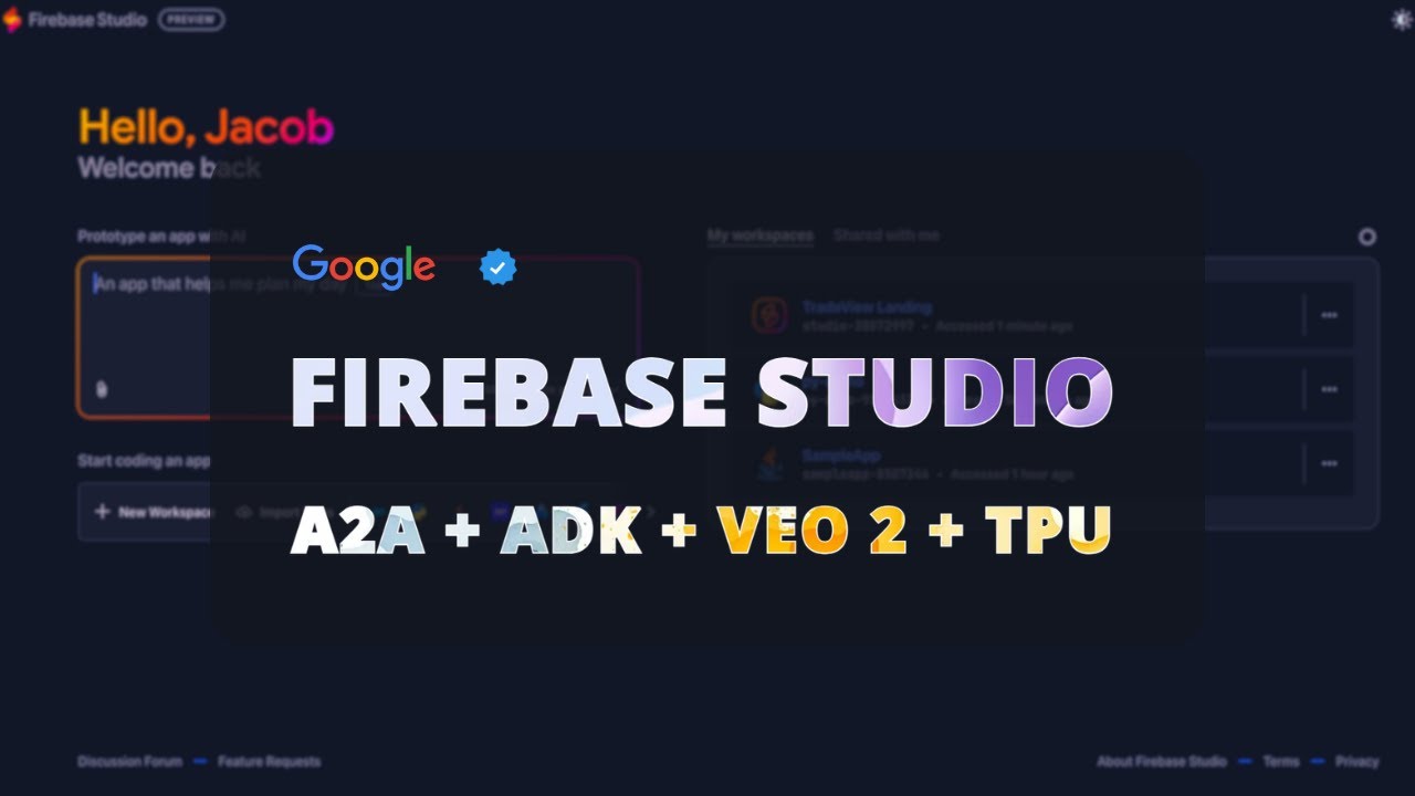 Google Cloud Next 25: Firebase Studio + A2A + ADK + AgentSpace + Veo2 + Vertex AI + Ironwood TPU