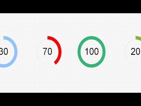 Tutoriel jQuery Créer une Jauge circulaire avec les Canvas