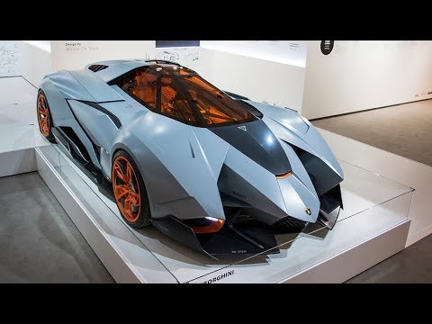 Lamborghini Egoista - Door Operation, Inside, Details and Overview
