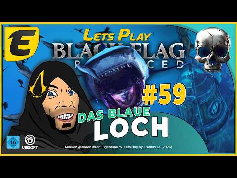 🟨 Das blaue Loch 🏴☠️ 💀 #059 Black Flag Resynced #assassinscreed | Let's Play DE