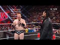Sheamus Confronts Drew McIntyre WWE RAW 4 22 2024