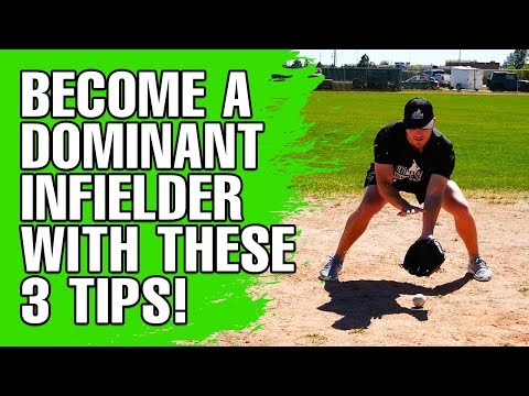 3 Simple Tips To Become A Dominant Infielder! - Baseball Fielding Tips Video