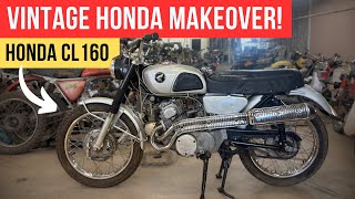 Vintage Honda Resurrection: Full Paint & Chrome Cleanup on a CL160