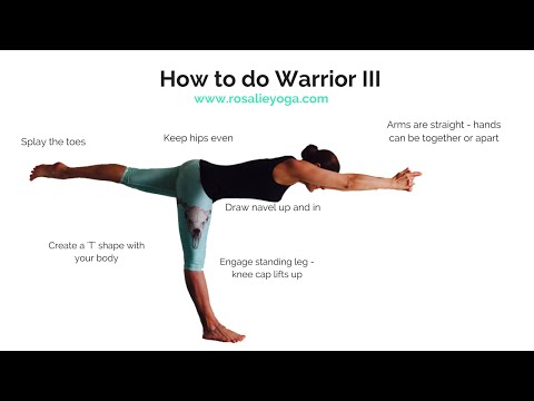 Beginners Yoga: How to do Warrior III