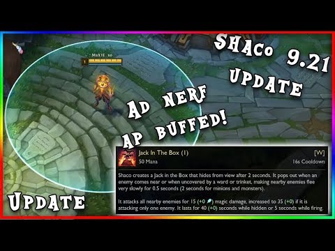 AD and AP shaco nerfed explained! | patch 9.21