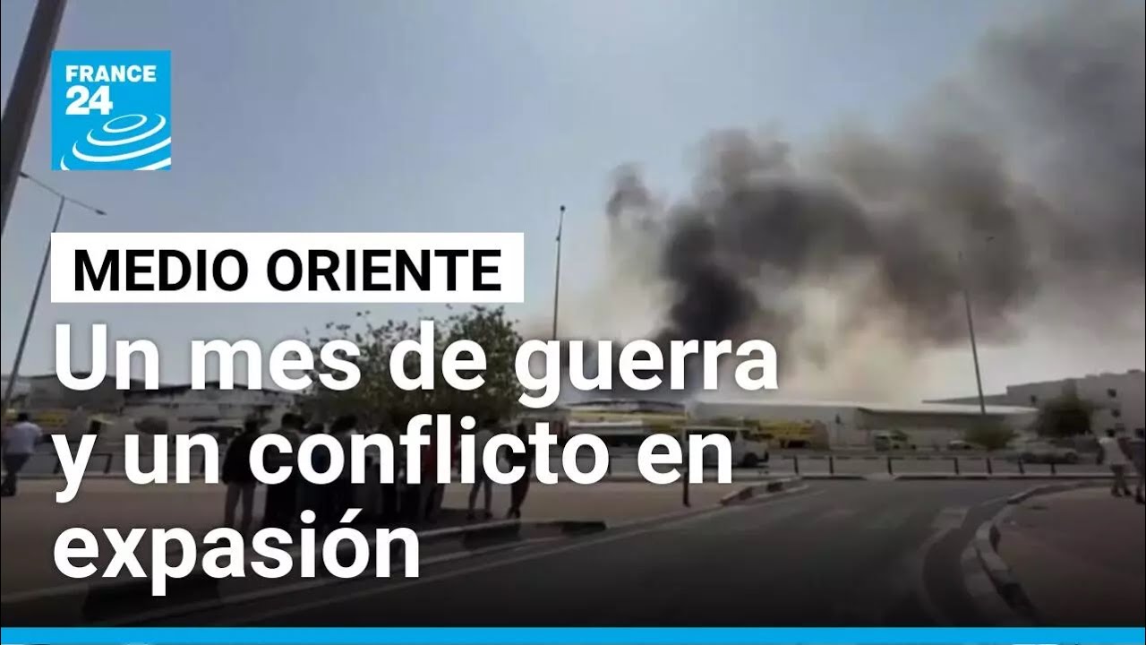 Medio Oriente cumple un mes en guerra con un conflicto en expansión
