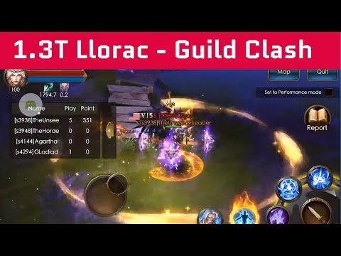Llorac - 1.3T BR Queen of Lord - Guild Clash - Legacy Of Discord - Apollyon