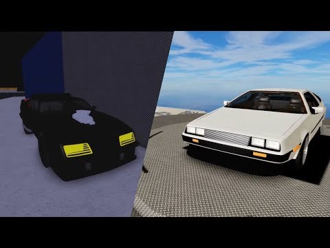 New Update Delorean First Impression Roblox Vehicle - roblox vehicle simulator delorean vs interceptor