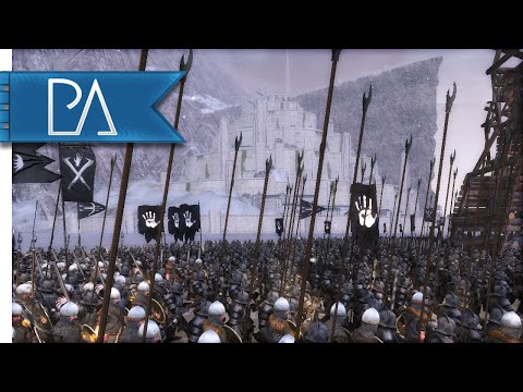 DEFENSE OF MINAS TIRITH - Third Age Total War Gameplay
