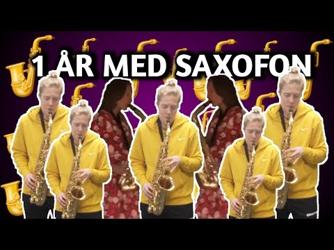 1 år med saxofon
