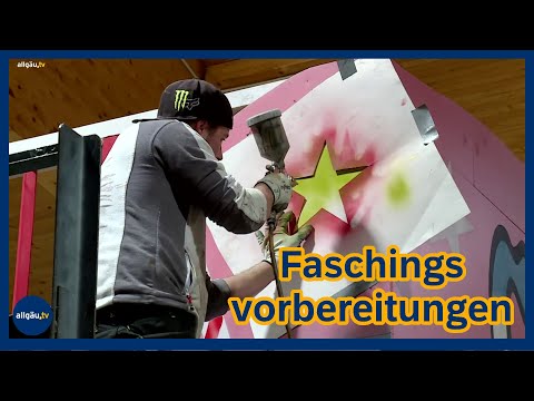 allgäu.tv spezial Faschingsvorbereitungen Sulzberg - Mittwoch,  5. Februar 2020
