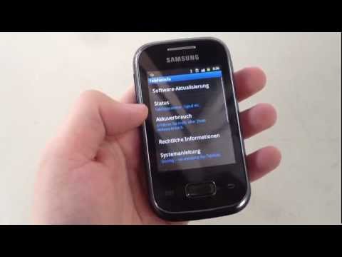 Обзор Samsung S5300 Galaxy Pocket (white)