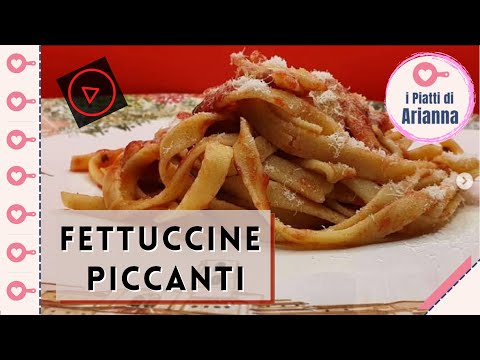 Fettuccine Piccanti - #shorts