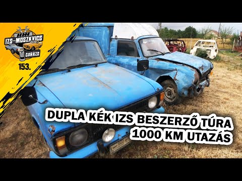 Garázs videó 153. - a vízműves IZS furgonok