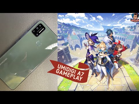 Umidigi A7 Genshin Impact Gameplay - Filipino