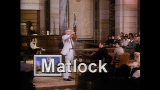 Matlock Season 2 Opening and Closing Credits and Theme Song