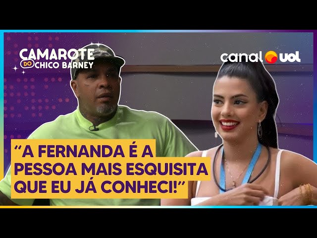 Rodriguinho fala que fim levou a AMIZADE com Fernanda e Pitel do BBB 24 | Camarote do Chico Barney