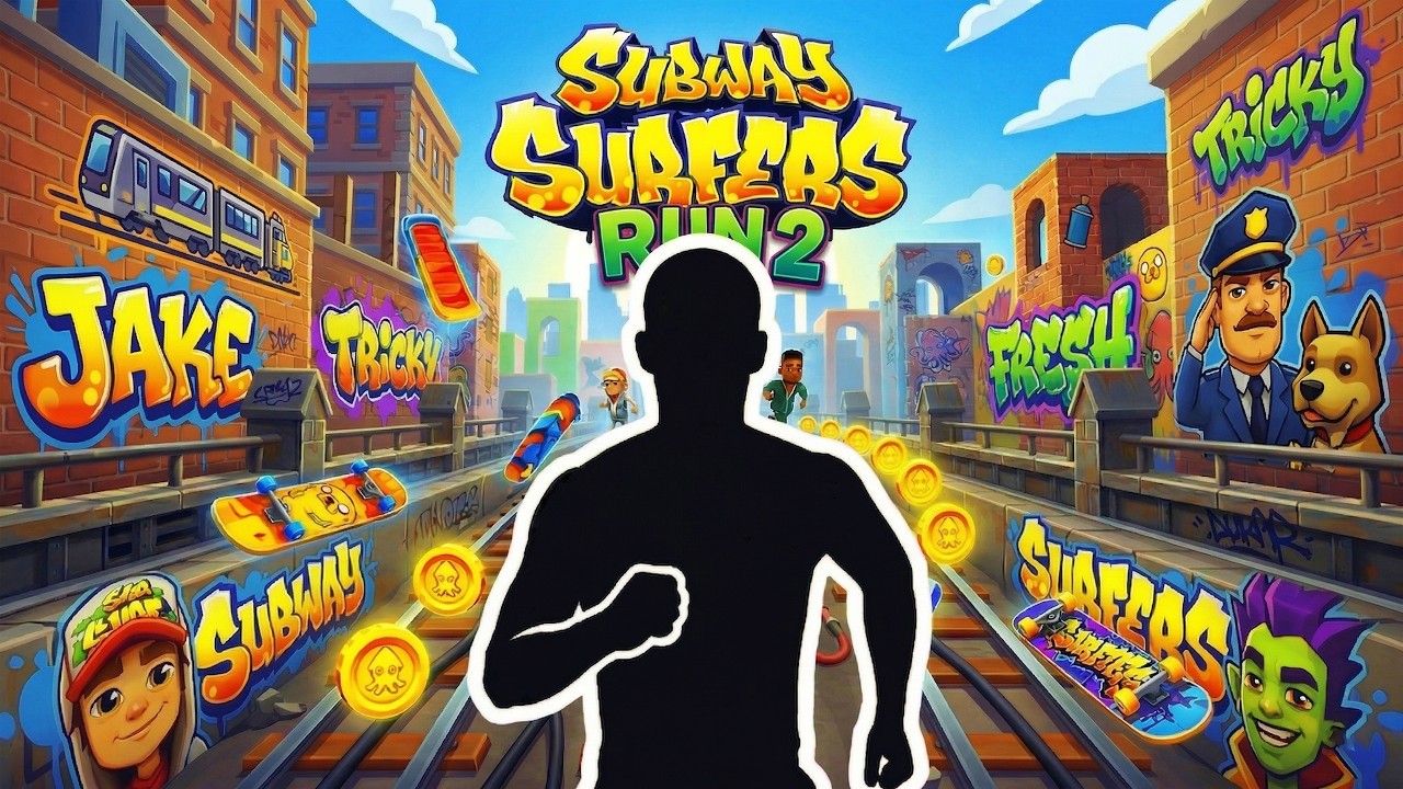 Immersive Interactive Warm Up / Subway Surfers Run 2 / Fitness Gamification - Episode 24