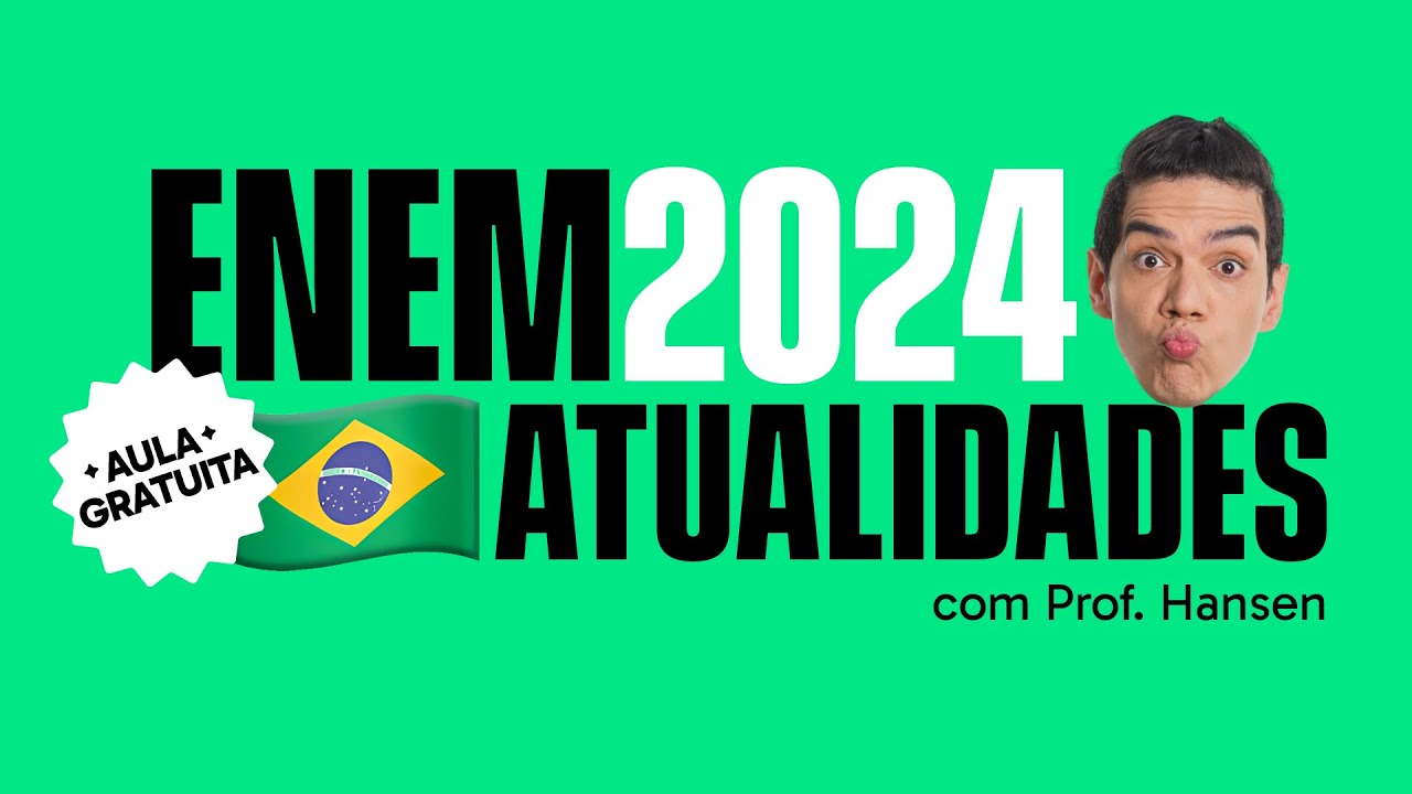 ATUALIDADES: CRISE DIPLOMÁTICA ENTRE BRASIL E ISRAEL | AULAS ABERTAS ENEM 2024