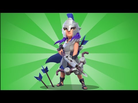 NOVA SKIN RAINHA GLADIADORA DO CLASH OF CLANS