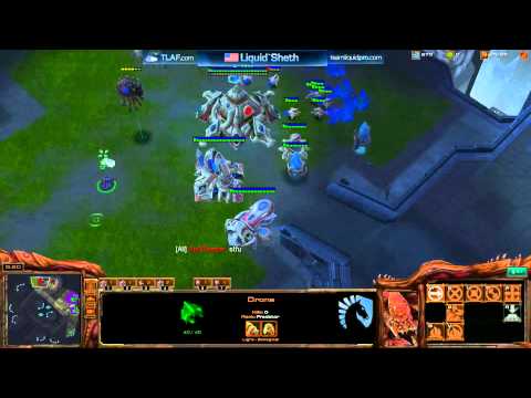 LiquidSheth (Z) vs. RatZDeezer (P) [Game 8] - Starcraft 2 Ladder