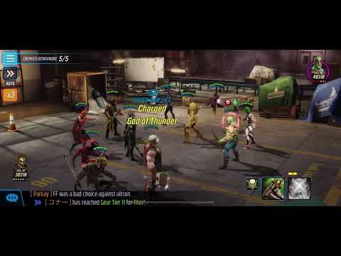 MSF Blitz 6.1 - Hela, Thor, Loki, Scarlet Witch, Carnage