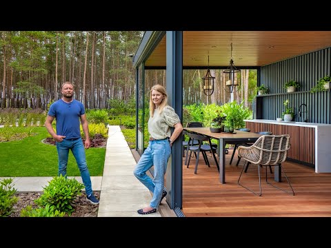 DREAM GARDEN right away! It has a GAZEBO, FIREPLACE, small trees and perennials 🌿 TOP Garden Ideas!