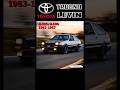 Evolution Of Toyota Corolla Levin Sprinter Trueno 1972 2000