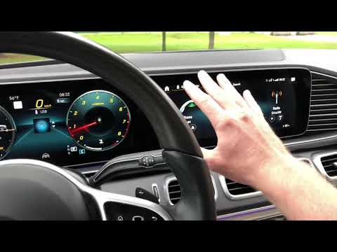 Part of a video titled MBUX Quick Fix / Soft Reset- 2021 Mercedes GLE 350 - YouTube