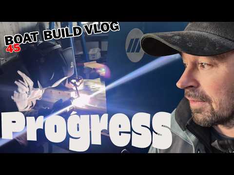 Welding Progress! The Keel Build IS ON!
