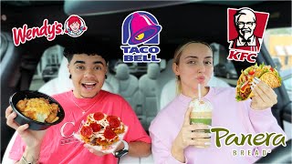 TRYING NEW MENU ITEMS FROM FAST FOOD RESTAURANTS!!