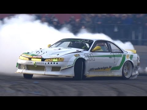 King of Italy Drift SuperCup 2018 - Exhibition at Motor Bike Expo Verona!