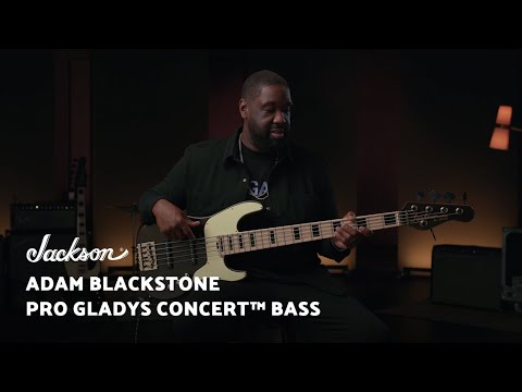 Jackson Pro Series Adam Blackstone Signature "Gladys" Concert Bass 2024 - Present - Black Stone image 14