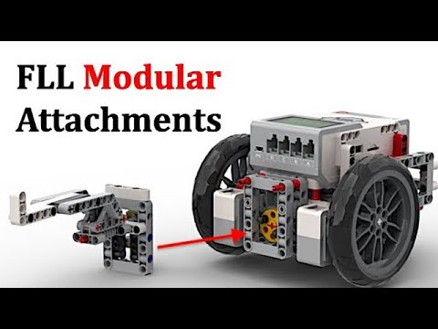 How to make Modular attachments for FLL
