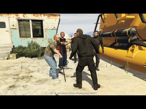 Grand Theft Auto V Végigjátszás/35 rész-Kemény heistesmunka a semmiért Trevor Phillips módra