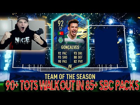 90 +TOTS WALKOUTS in 85+ TOTS BUNDESLIGA Player Picks - Fifa  21 Pack Opening Ultimate Team