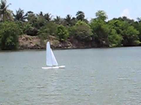 Wavedancer Mini40 Trimaran - Maiden Voyage